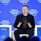 Pengusaha Amerika Serikat Elon Musk berbicara dalam Pertemuan Tahunan Forum Ekonomi Dunia (World Economic Forum/WEF) 2026 di Davos, Swiss, pada 22 Januari 2026. (Xinhua)