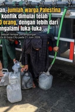 Mesir Kirim 2.600 Ton Bantuan ke Gaza