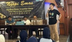 Purna Paskibraka Indonesia Lampung Utara – BSI, Gelar Ngopi Emas, Ajak Generasi Muda Melek Investasi